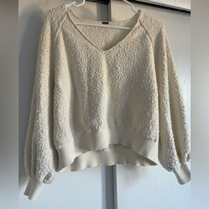 Free People v neck sweater